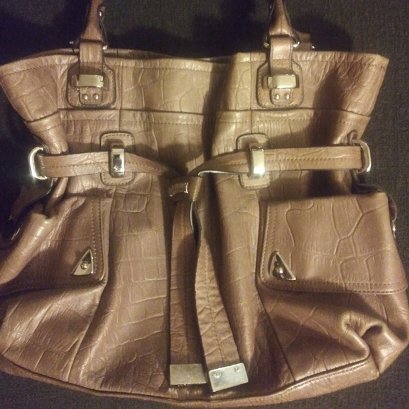 B Makowsky Leather Handbag - Picture 6 of 6